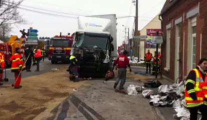 Cauchy-à-la-Tour : accident entre deux poids lourds