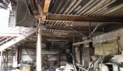 Lezennes : à l'intérieur de la Fabrik dévastée par un incendie