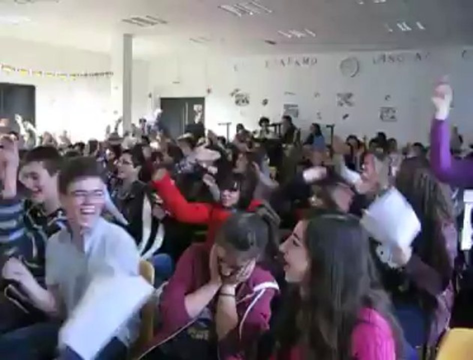 Gondecourt : des Espagnols et des Italiens chez leurs correspondants du lycée.