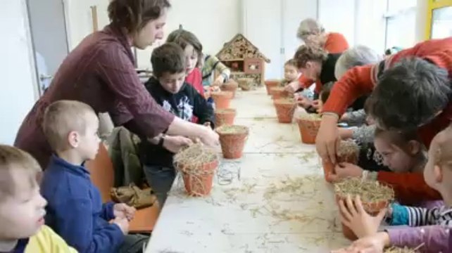 Merville: atelier de confection de gîtes à insectes, à la médiathèque