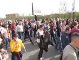 Avant Lens-Bordeaux, les supporters 