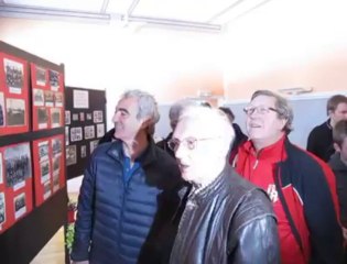 Auxi-le-Château : visite de Raymond Domenech