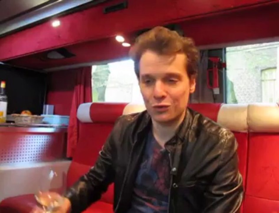 Bénabar "en aparté" avant son concert à Béthune