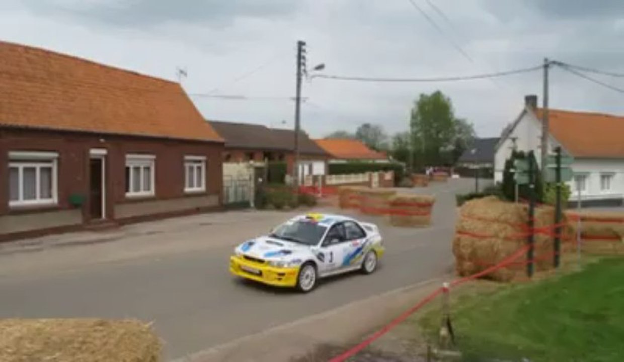Rallye du Ternois : Frédéric Rimbeaux dans la spéciale de Tincques