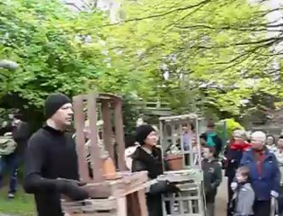 Bailleul: cent marionnettes au jardin public pour Nord Magnetic