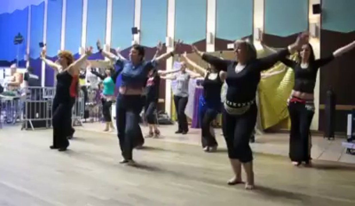 Danse orientale au festival Nomad