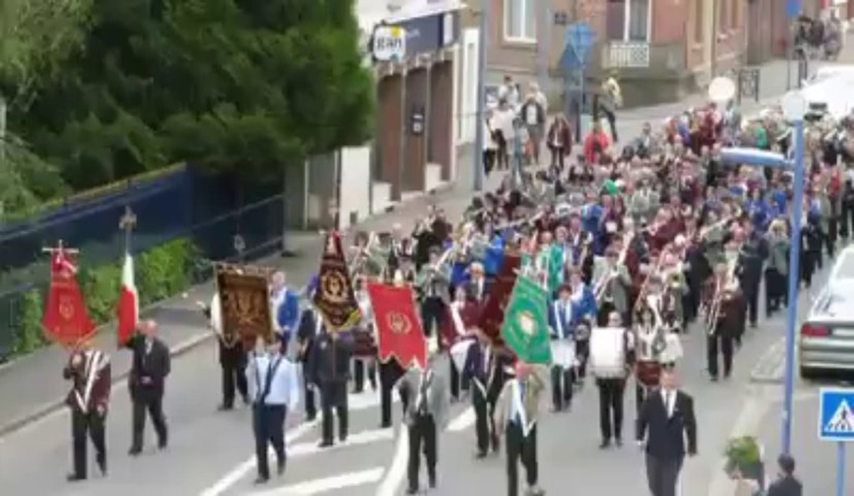 Défilé d'harmonies à Saint-Pol-sur-Ternoise