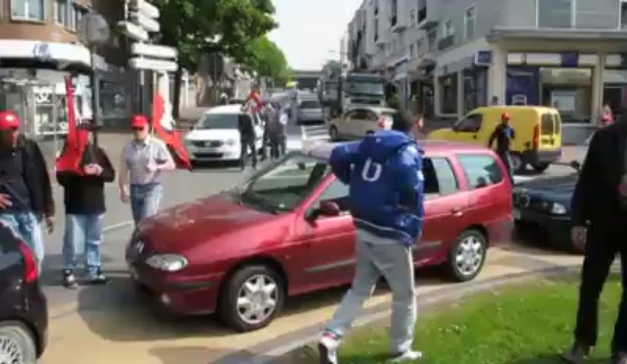 Maubeuge: Les salariés de Sambre et Meuse manifestent