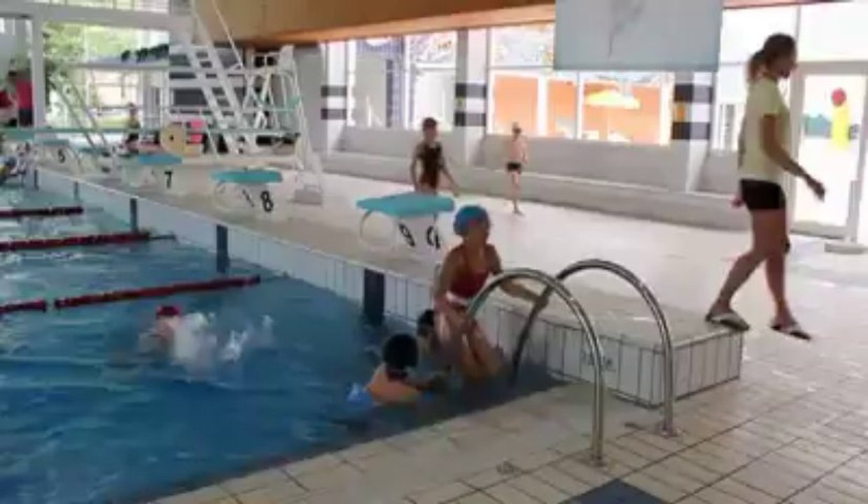 Cambrai : ambiance à l'aquathlon des enfants