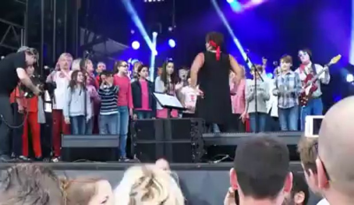 La Voix du Rock : final de la chorale du Grand Mix à Tourcoing