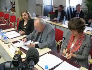 Election de Sylvain Robert, nouveau maire de Lens, le 16 juin 2013