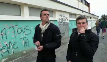 Marly, stade Denayer : tags injurieux à l'encontre du maire Fabien Thiémé