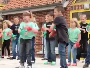 Fête de l'école Basly, à Haillicourt