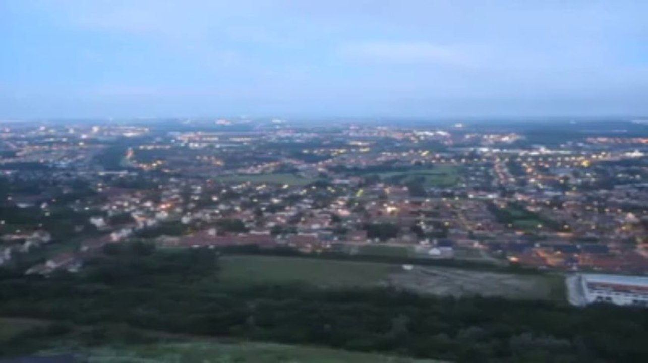 Vue à 360° du haut du terril de Loos-en-Gohelle