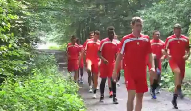 Foot : les Valenciennois à l'échauffement à Raismes