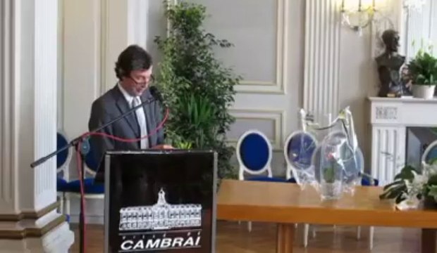 CAMBRAI Pose de première pierre au Cambrai Hockey club