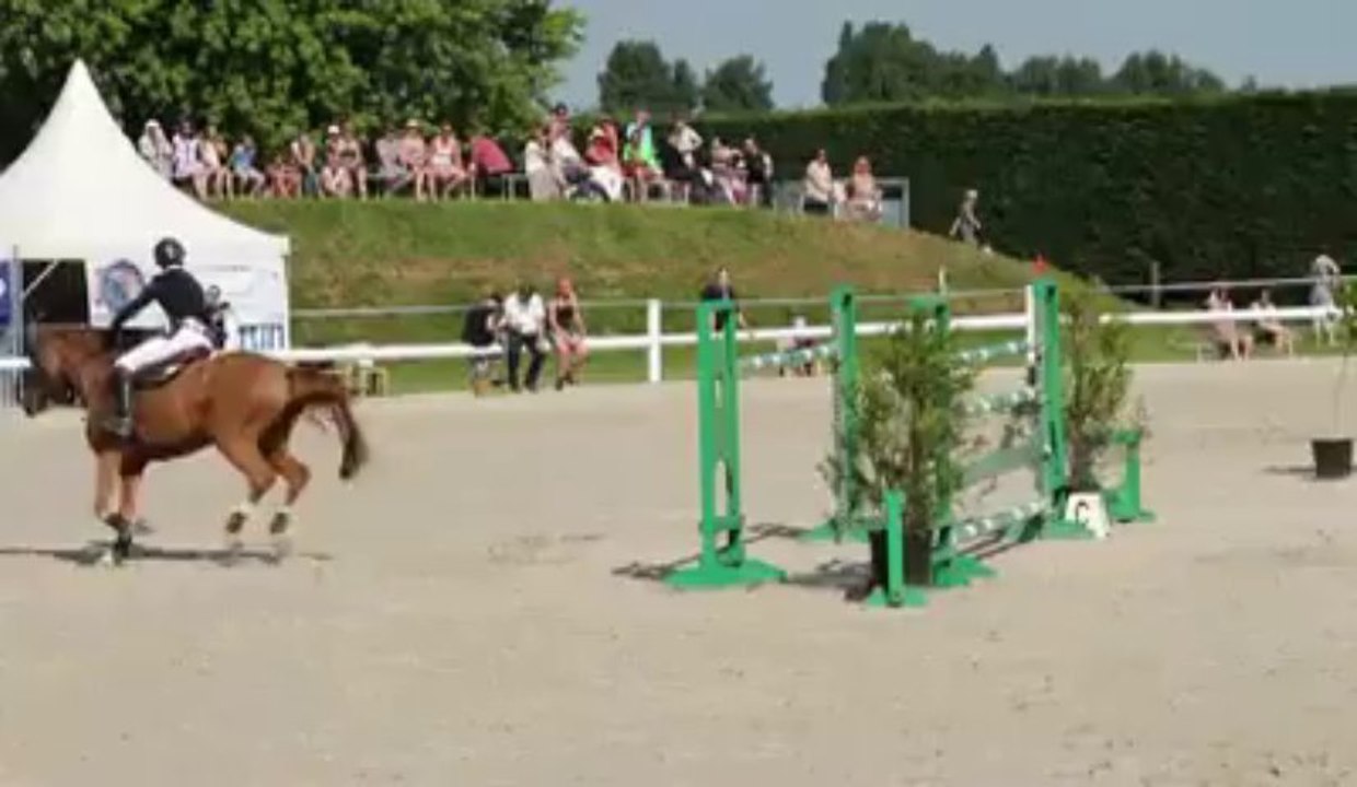 CSI2* GP Sancourt : le parcours de Nicolas Delmotte.