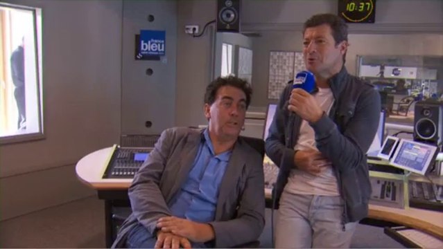 Les Chevaliers du Fiel, au micro de Virginie Salanson