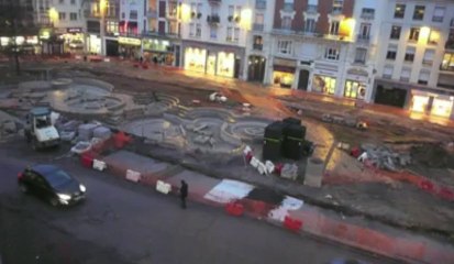 Douai : la rénovation de la place d'Armes en 159 jours