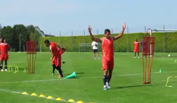 Foot (VAFC) : le jeu du foulard amélioré pendant le stage à Dinard
