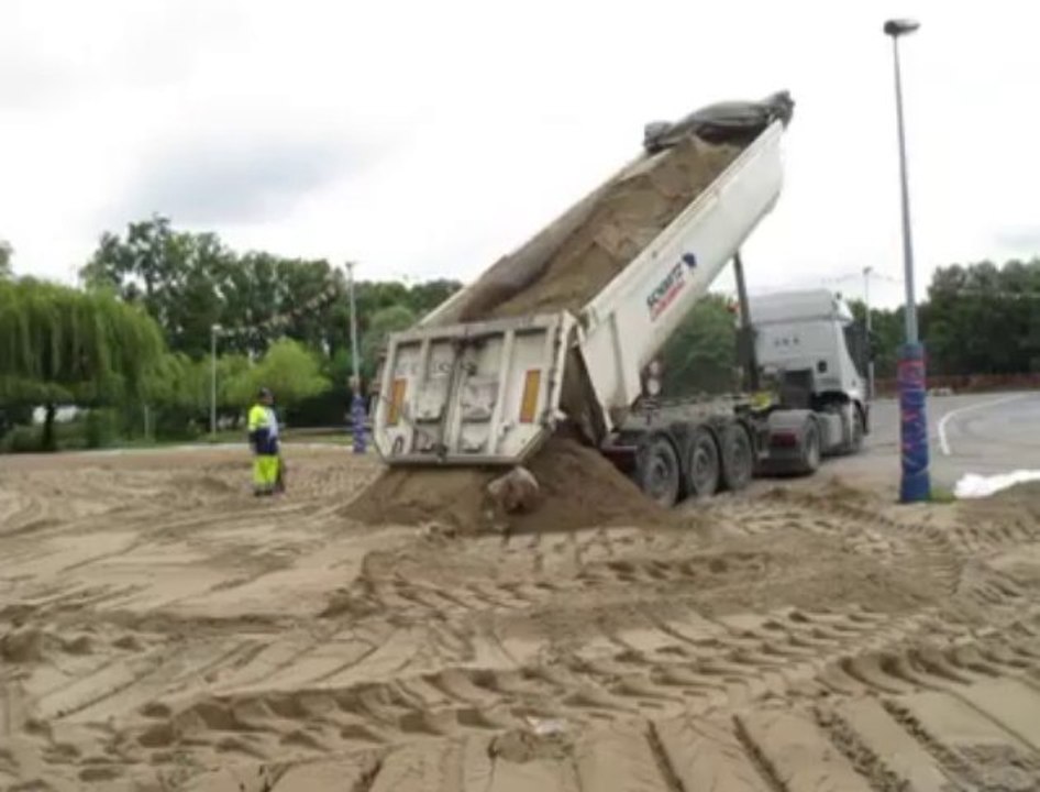 Libercourt-Plage : les préparatifs