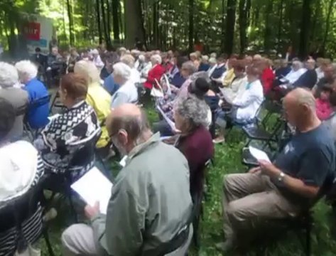 Fourmies : la messe à Notre-Dame du Bois