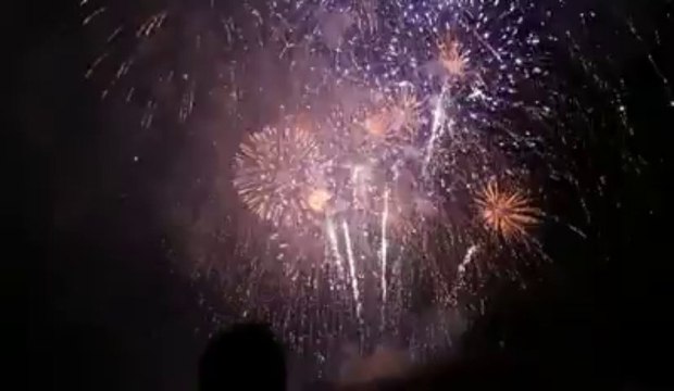 Feu d'artifice du 15 Août à Cambrai: un final à couper le souffle!