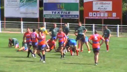 13 09 08 Première mi-temps Nontron contre Sarlat