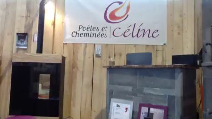 Poeles et cheminées celine presente ses foyers éthanol à Bourges et à Vierzon (18000 dans le cher)