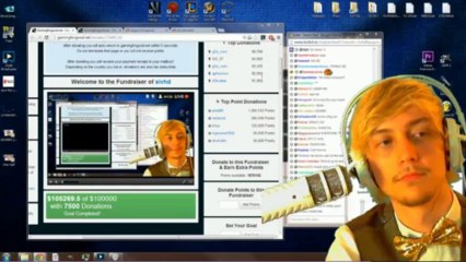 Siv HD speech stream de charité - League of Legends