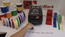 Étiquette compteur vidéo MP100 Préventimark