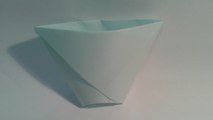 Origami para principiantes: #4 Como hacer un vaso de papel facil