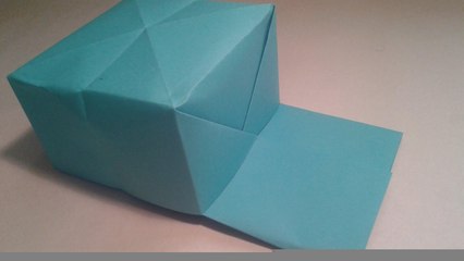 Origami - How to make an easy baseball hat