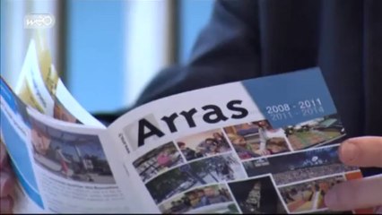 Le maire d'Arras passe le relais