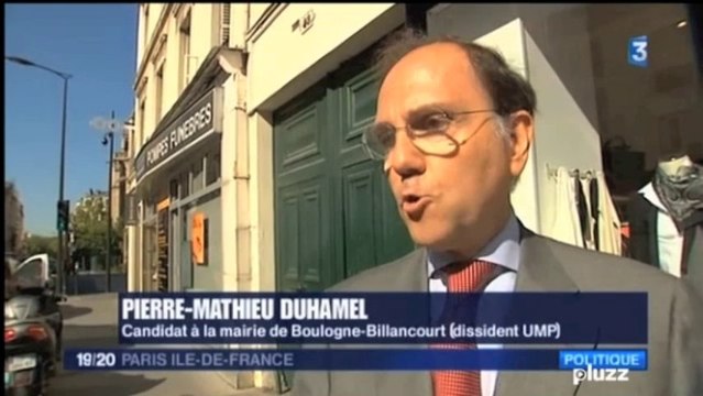 Municipales 2014 à Boulogne-Billancourt : Reportage de France 3