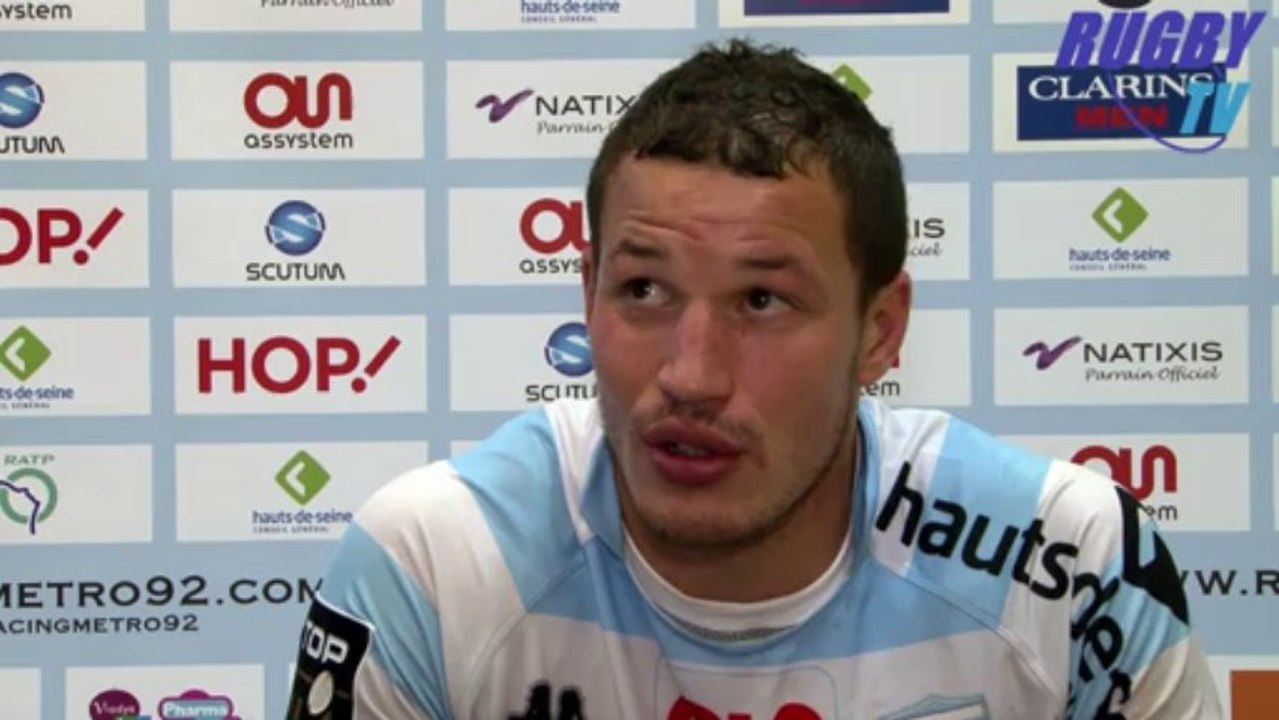 Après RACING-USAP - ITV du Racing - Top14 2014