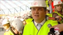 David Douillet impressionné par le Grand Stade de Lille