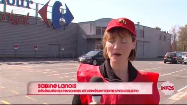Les salariés de Carrefour Market se mobilisent contre le 7 sur 7