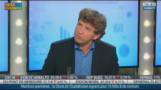 Un regain de confiance des investisseurs dans la zone euro : Eric Venet, dans Intégrale Bourse - 09/09