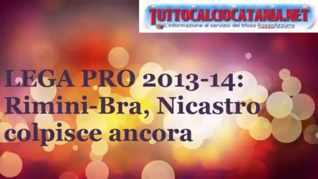 ROSSOAZZURRI IN GIRO: prosegue lo show di Francesco Nicastro