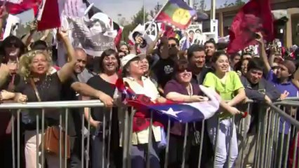 March in Chile marks 40 years since Pinochet coup