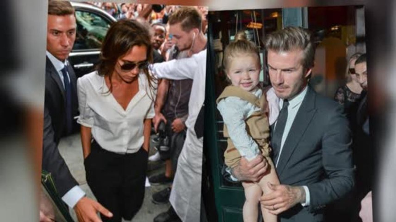 Harper Beckham stiehlt Viktoria die Show auf der New York Fashion Week