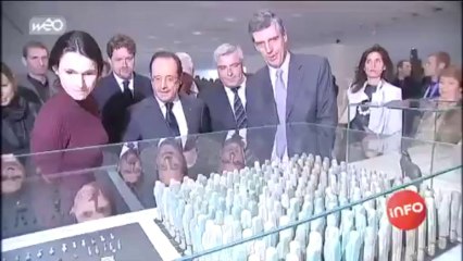 François Hollande inaugure le Louvre-Lens