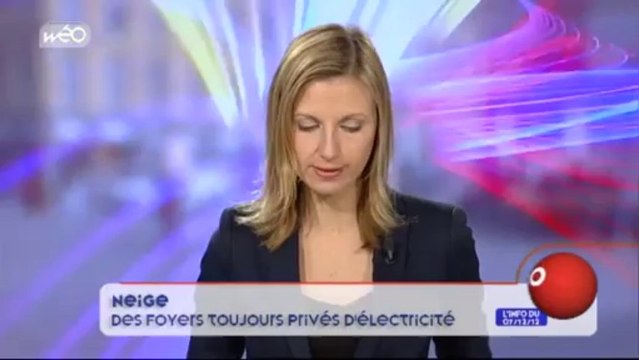 Neige : des foyers toujours privés d'électricité