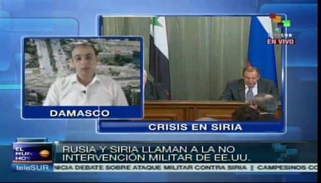 Pdte. Bashar Al Assad rechaza acusaciones sobre uso de armas químicas