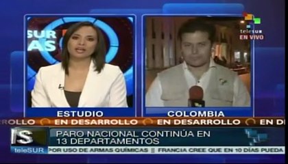 Acuerdan campesinos colombianos desbloquear carreteras