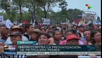 México: marchan contra reforma energética