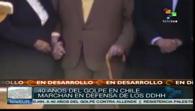 Repudian miles de chilenos el inicio de la dictadura de Pinochet