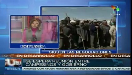 Se reúnen campesinos de MIA en Popayán, Colombia en busca de acuerdos