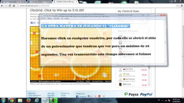Como Ganar Dinero Desde Casa Con 'Clixsense' Y Sin Inertir Nada Prueba De Pago PayPal 2013 HD